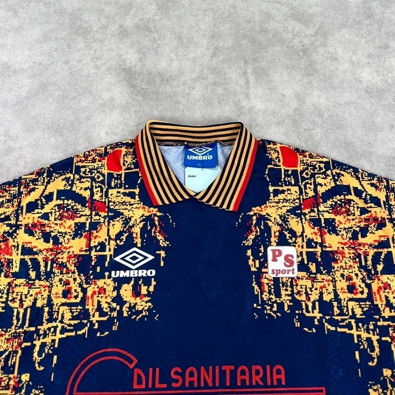 Umbro print football shirt.