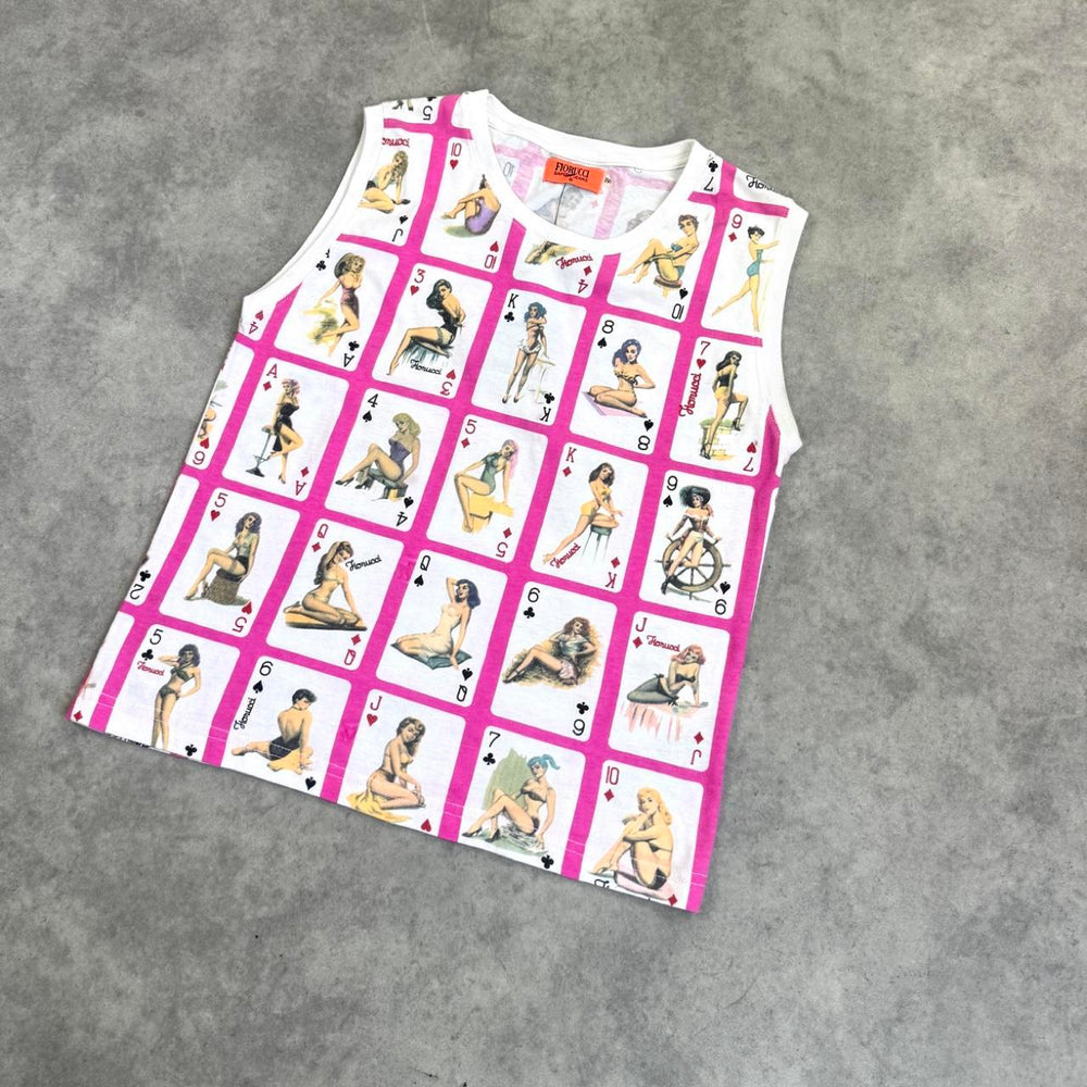 Fiorucci print top