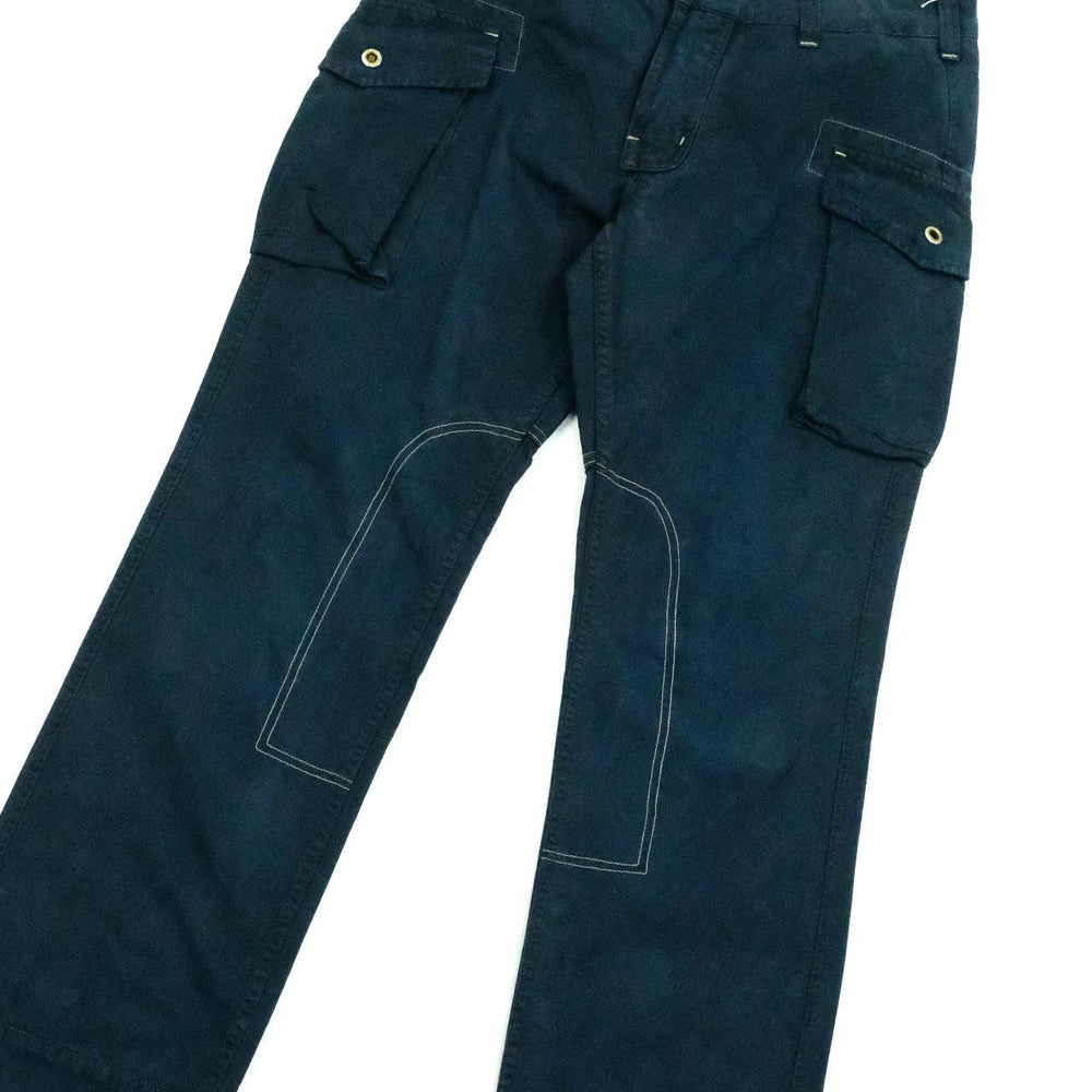 Y2K Navy Guess USA cargo trousers