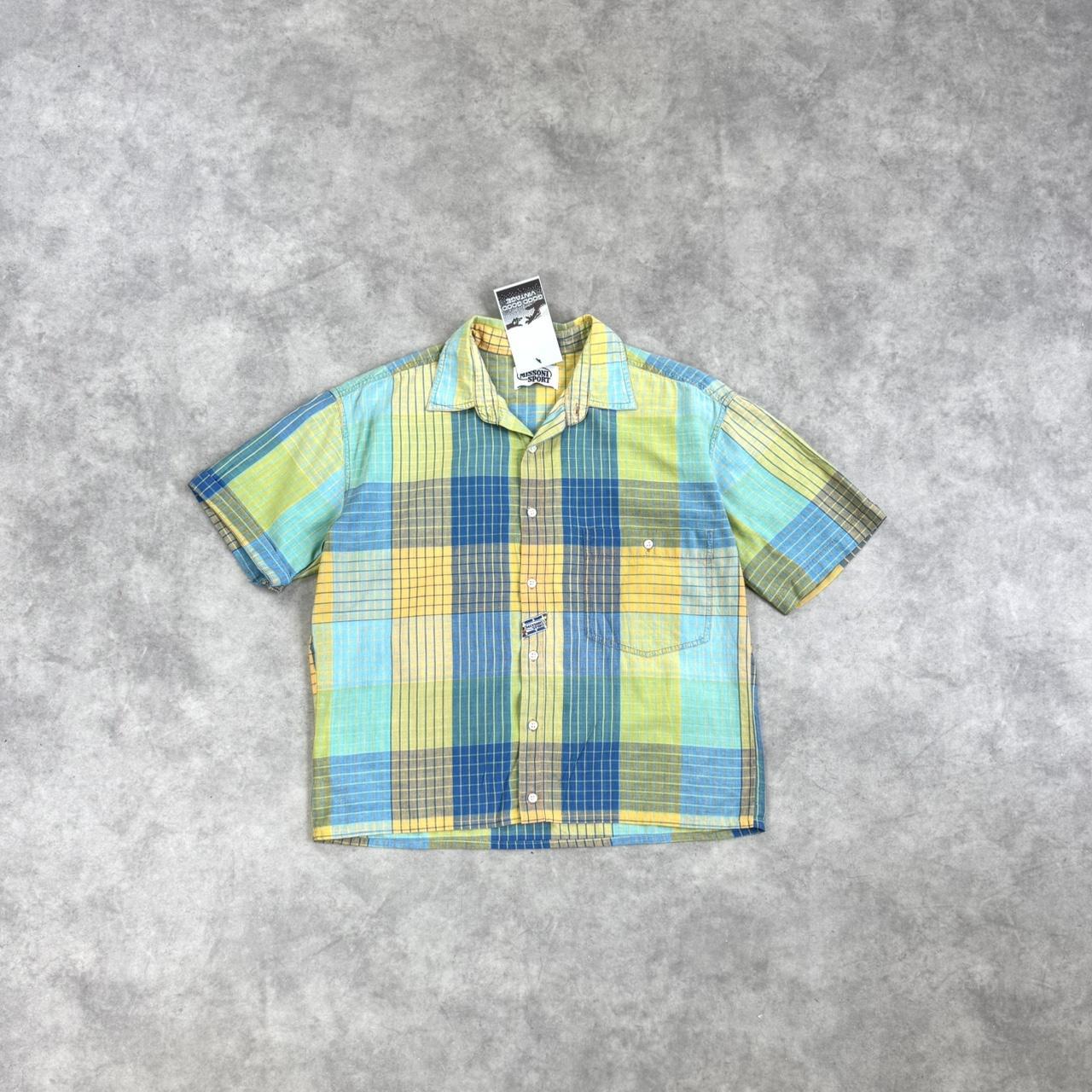 Vintage Missoni check shirt