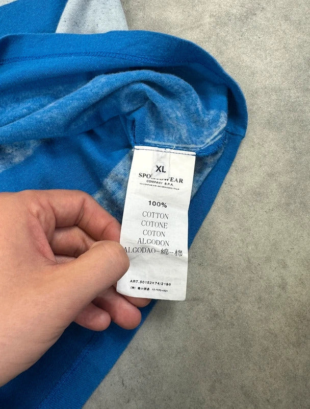 Stone Island striped spell out t-shirt