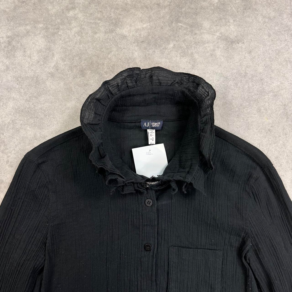 Armani ruffle women’s button up