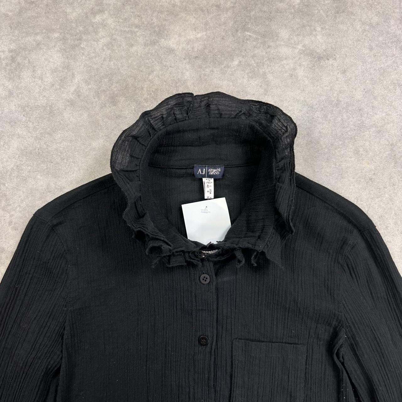 Armani ruffle women’s button up