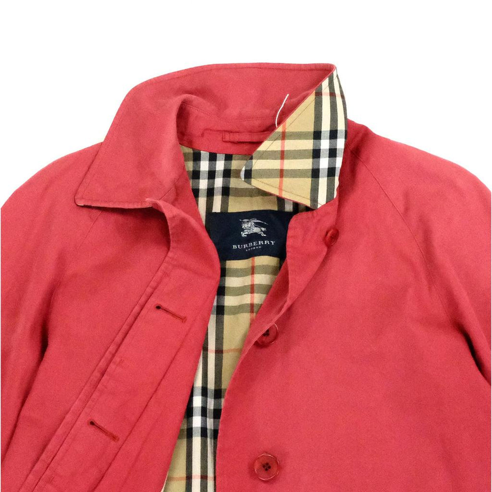 Vintage Red Burberry Mac