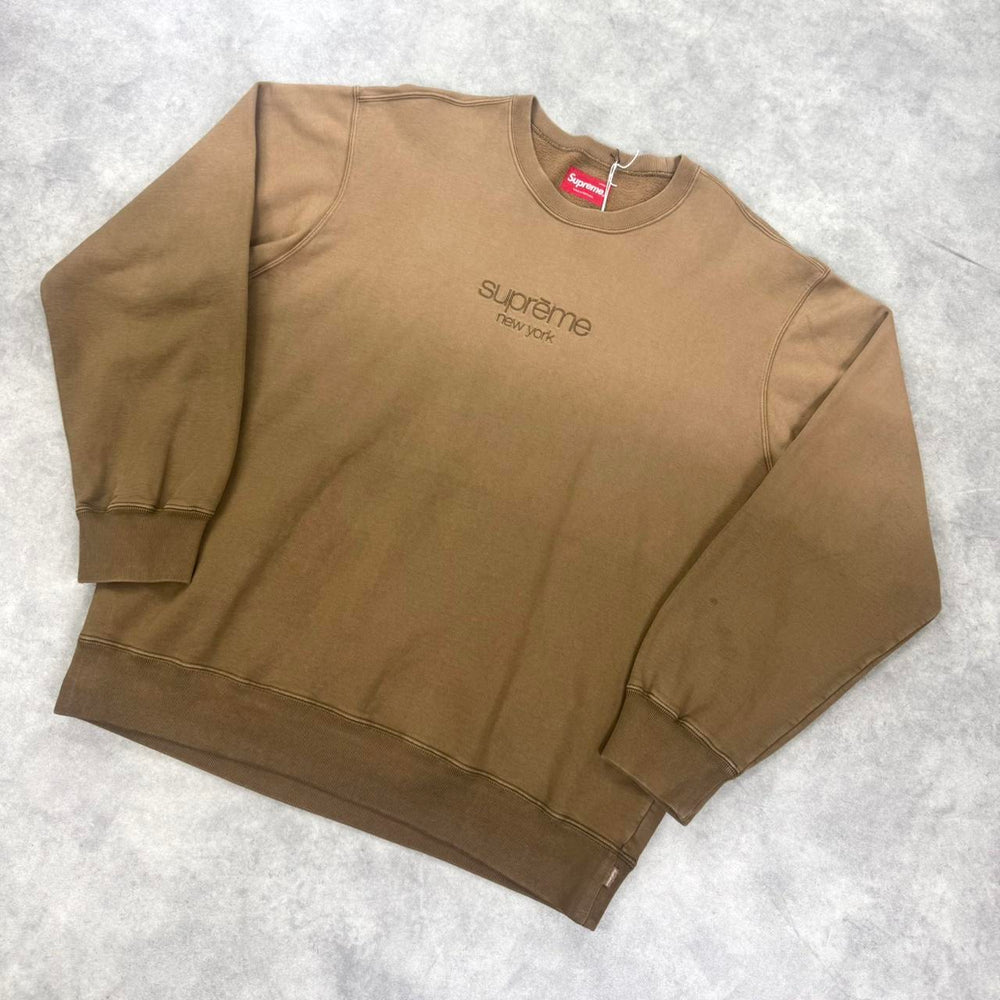 2019 Supreme dipped crew neck jumper