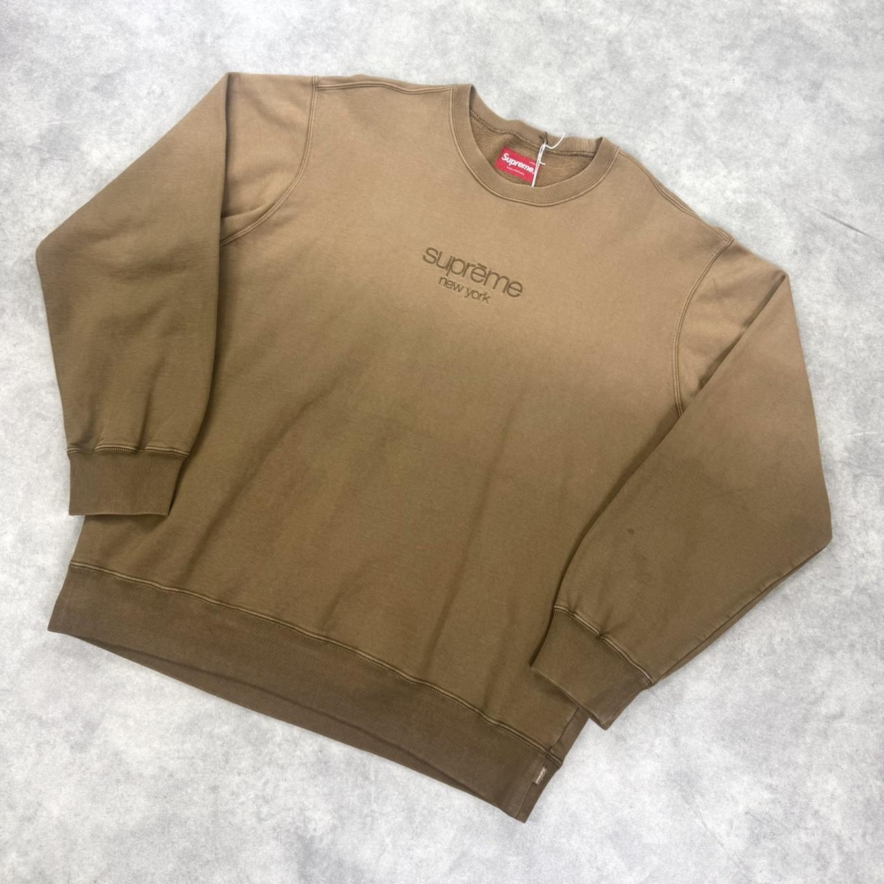 2019 Supreme dipped crew neck jumper
