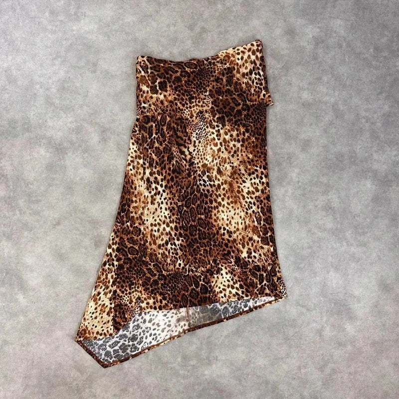 Louisa Spagnoli Dress leopard print 2000s