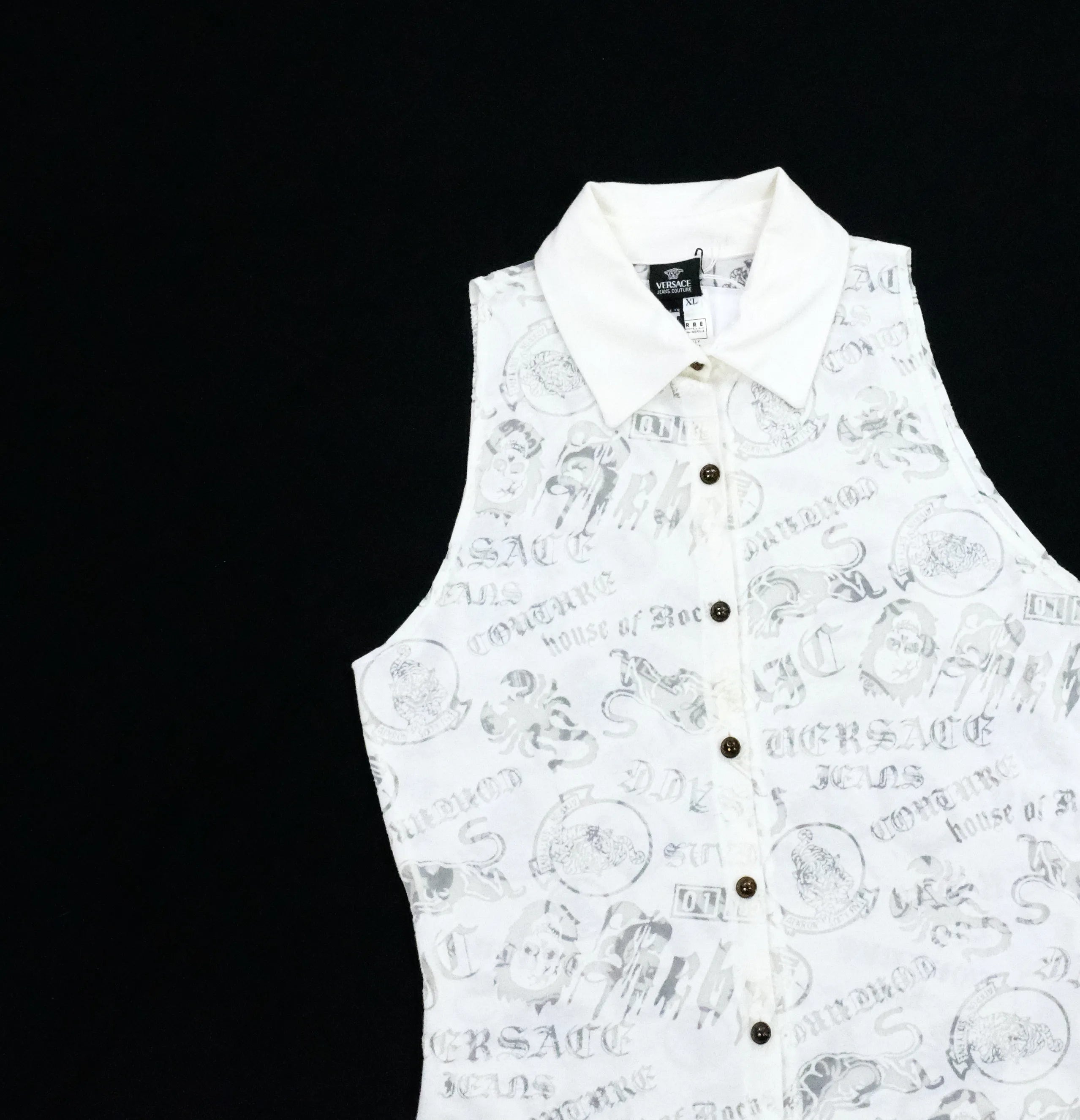 Vintage Versace Jeans Couture Sleeveless Shirt