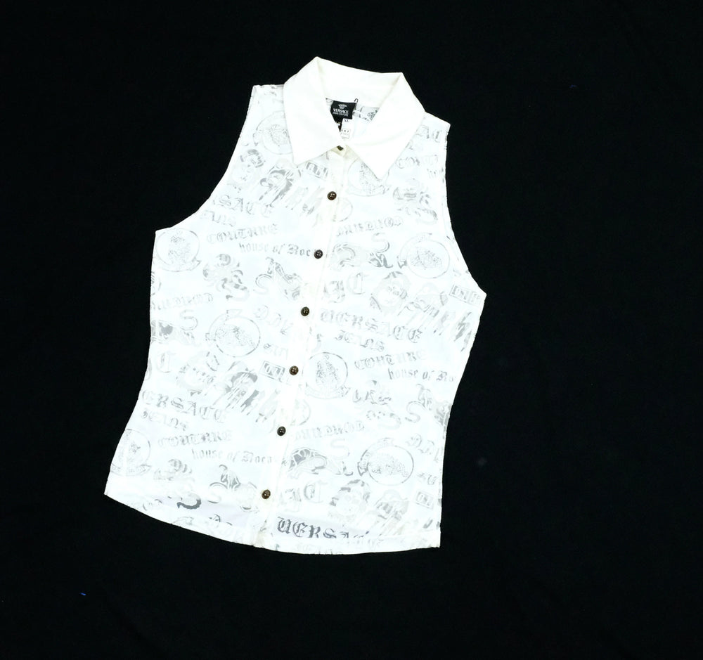 Vintage Versace Jeans Couture Sleeveless Shirt