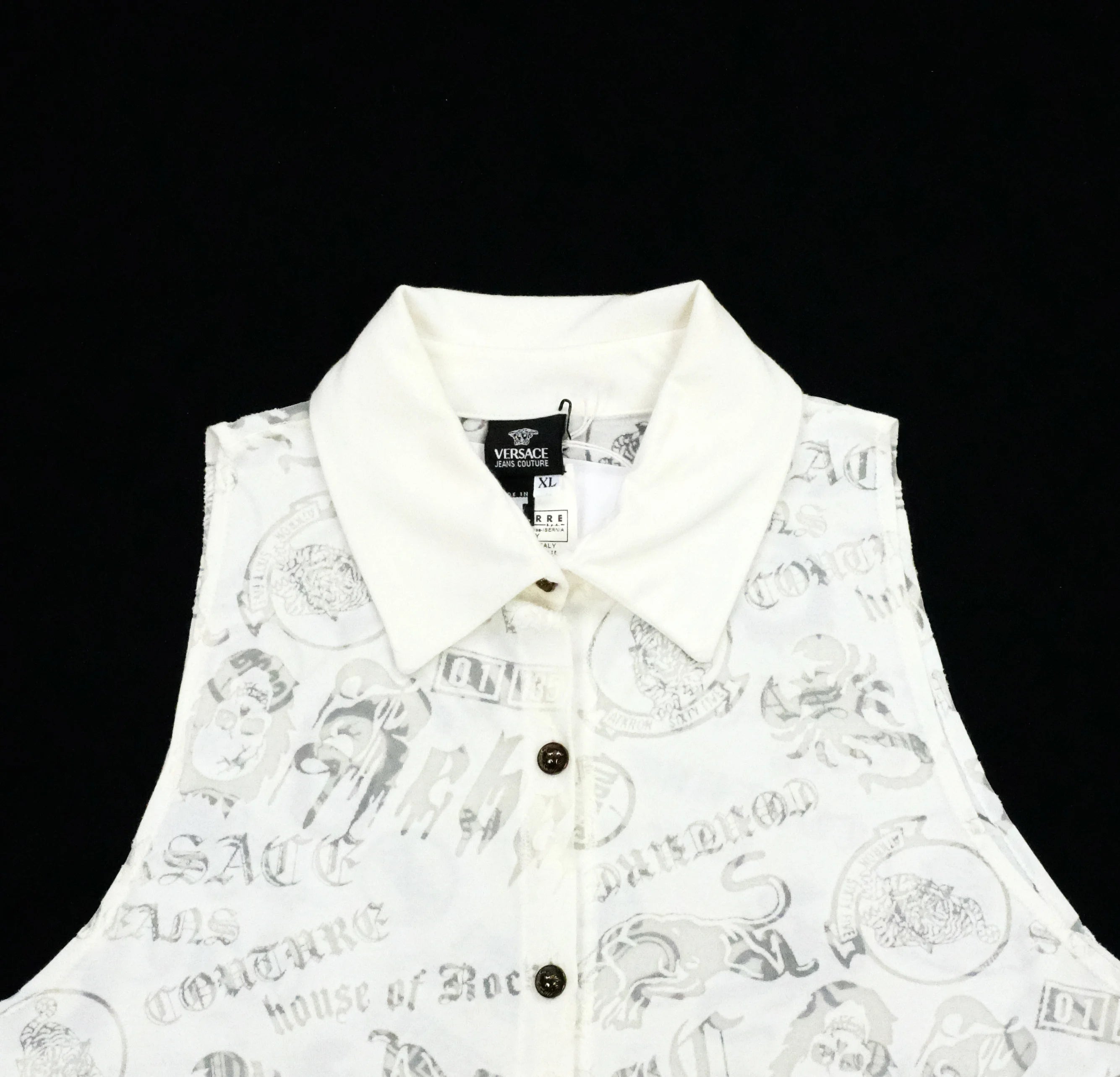 Vintage Versace Jeans Couture Sleeveless Shirt
