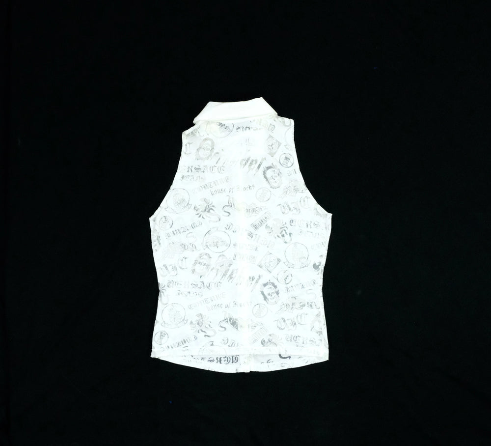 Vintage Versace Jeans Couture Sleeveless Shirt