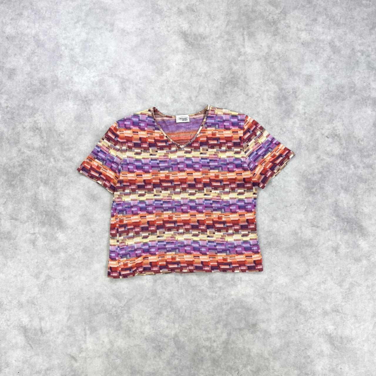 Vintage Missoni print t-shirt