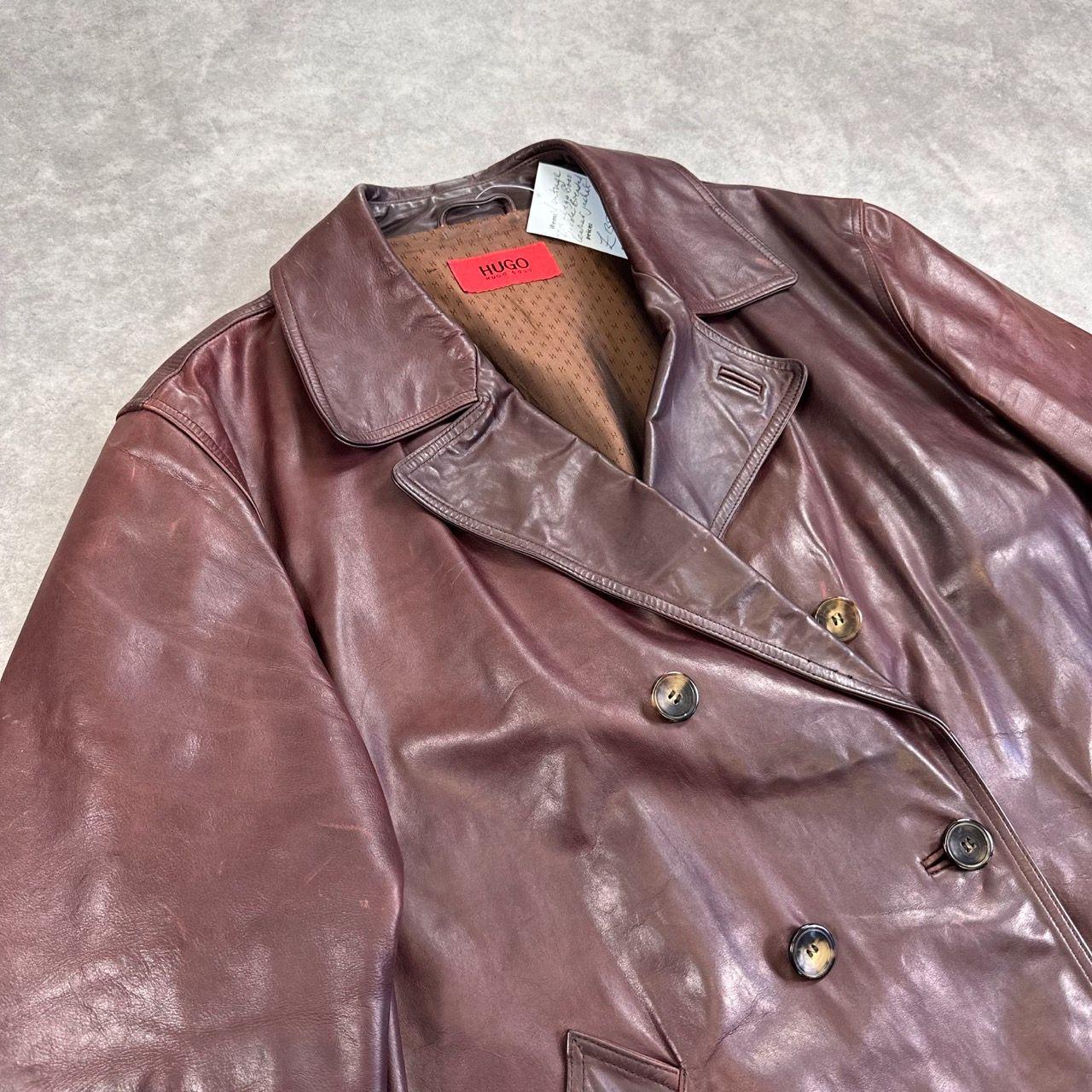 Hugo Boss leather jacket
