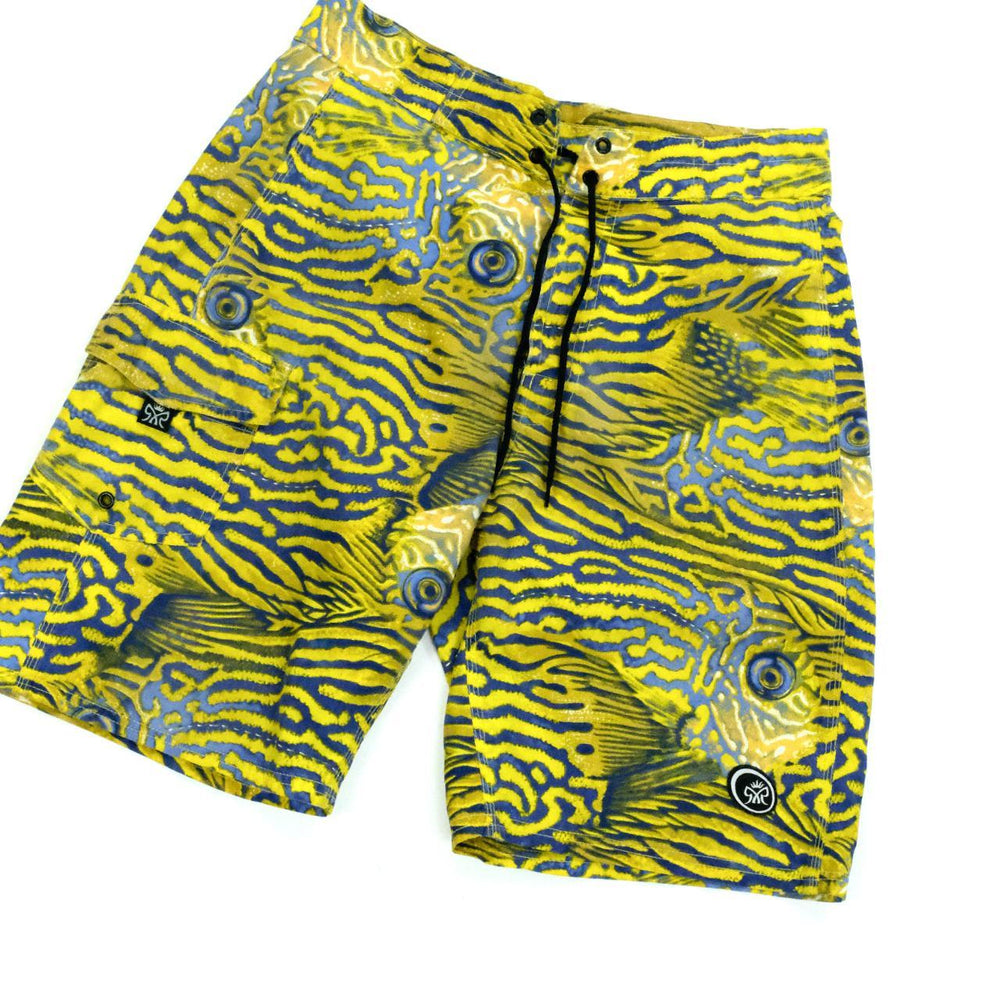 Vintage Print Shorts