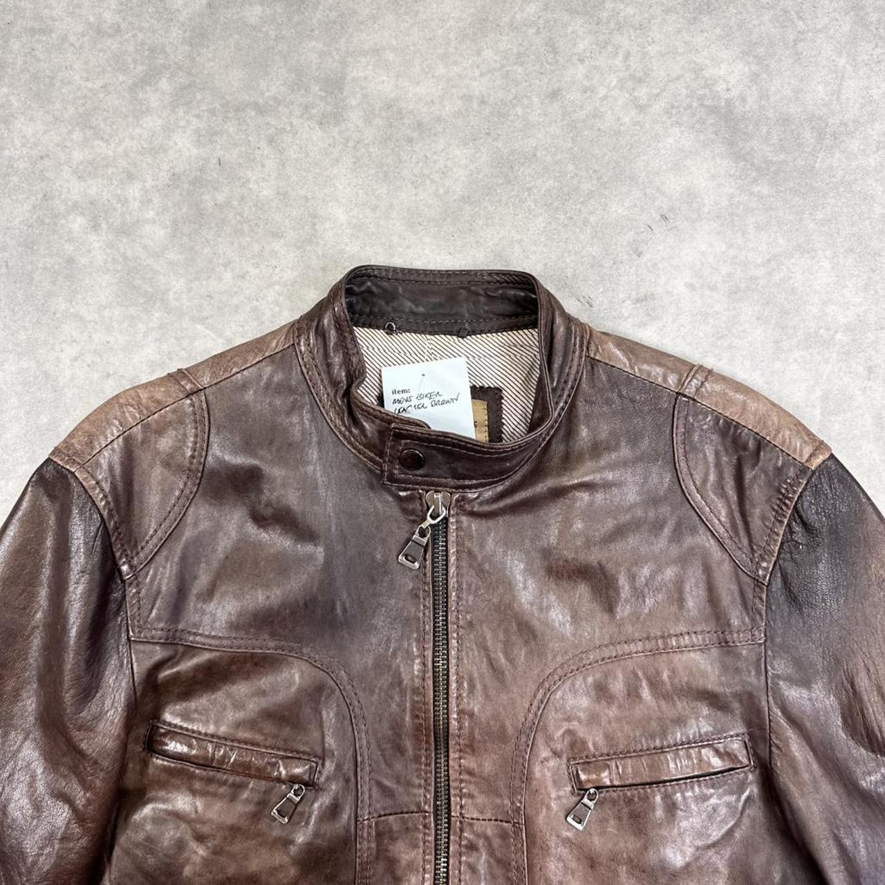 Leather jacket