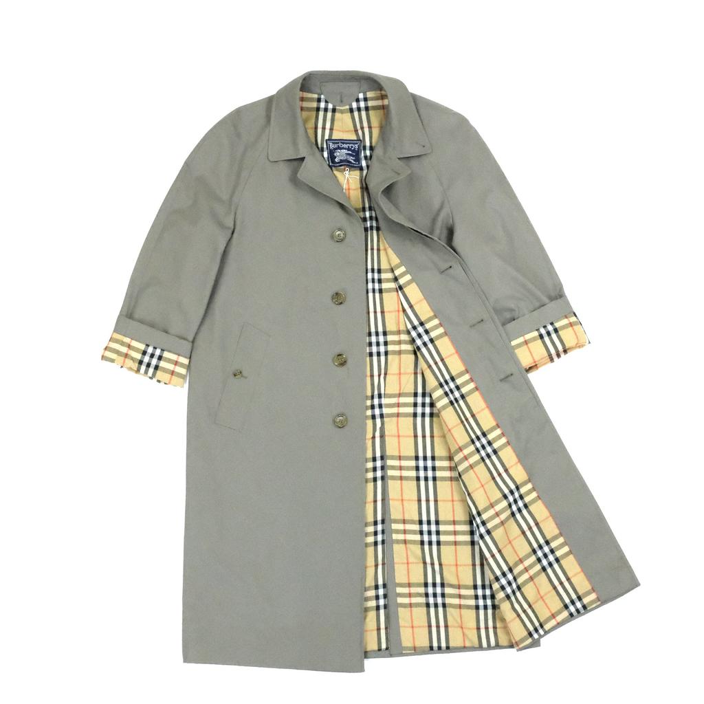 Burberry 90s Grey Trenchcoat