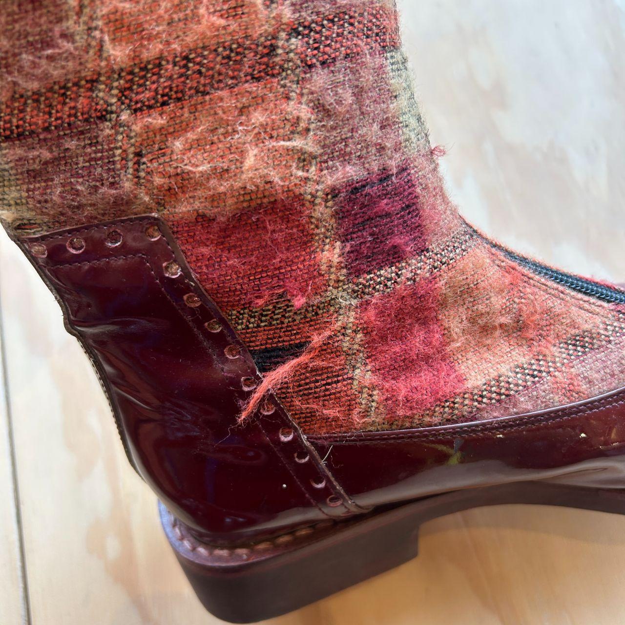 Tartan Boots