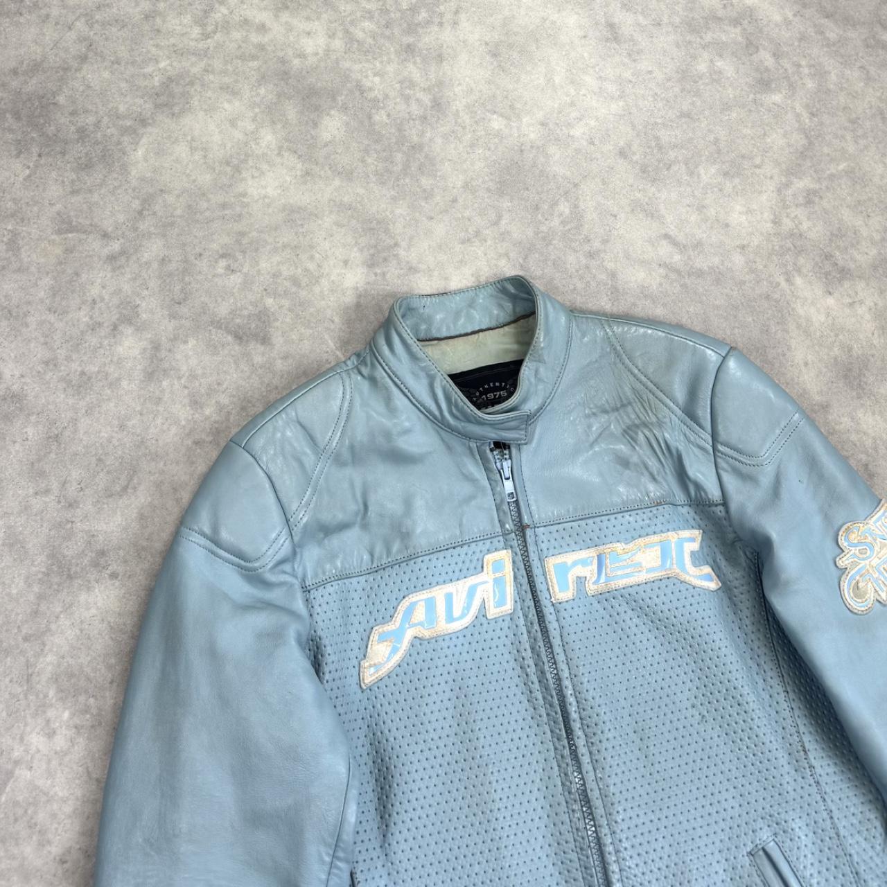 Avirex snake charmer leather jacket