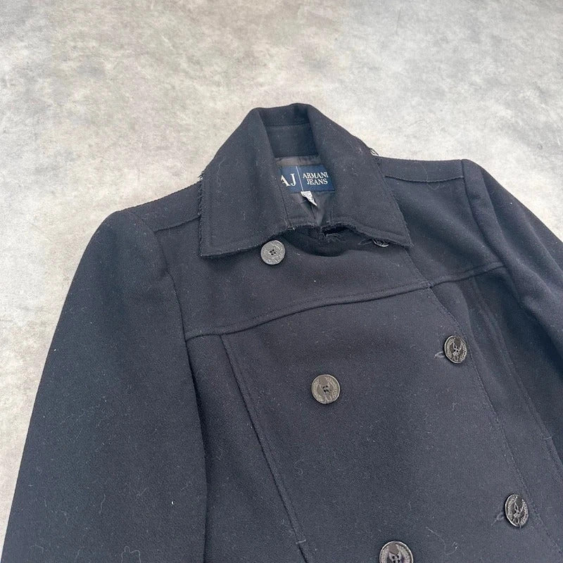 Armani Jeans wool peacoat