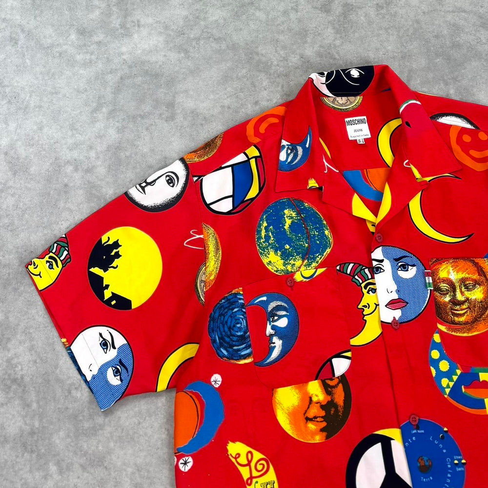 Vintage Moschino print shirt