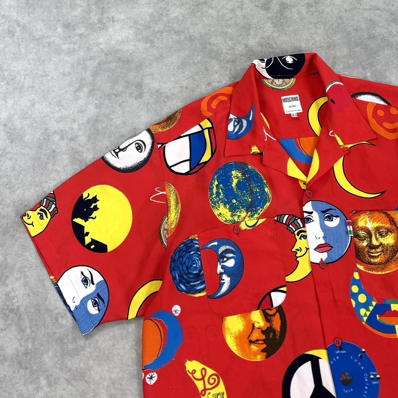 Vintage Moschino print shirt