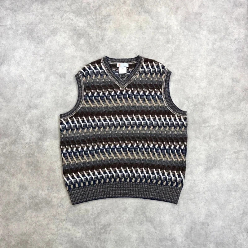 Missoni knit vest