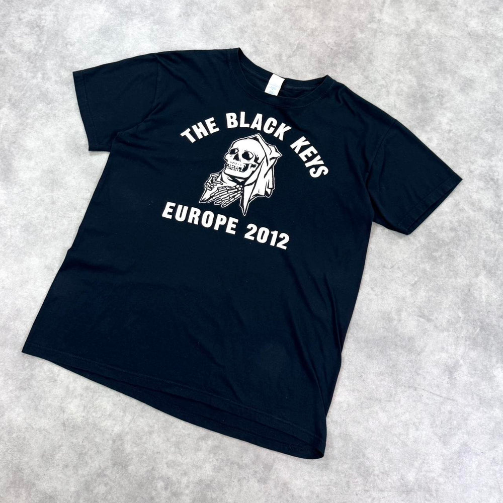 The Black Keys Europe Tour 2012 print t-shirt