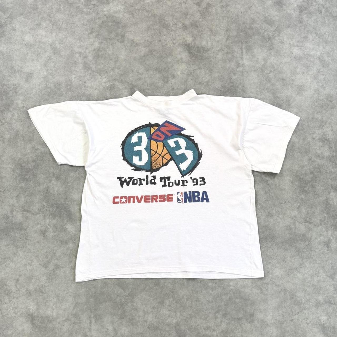 Vintage Converse NFL world tour t-shirt
