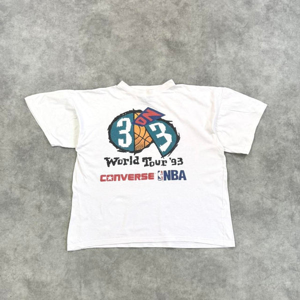 Vintage Converse NFL world tour t-shirt