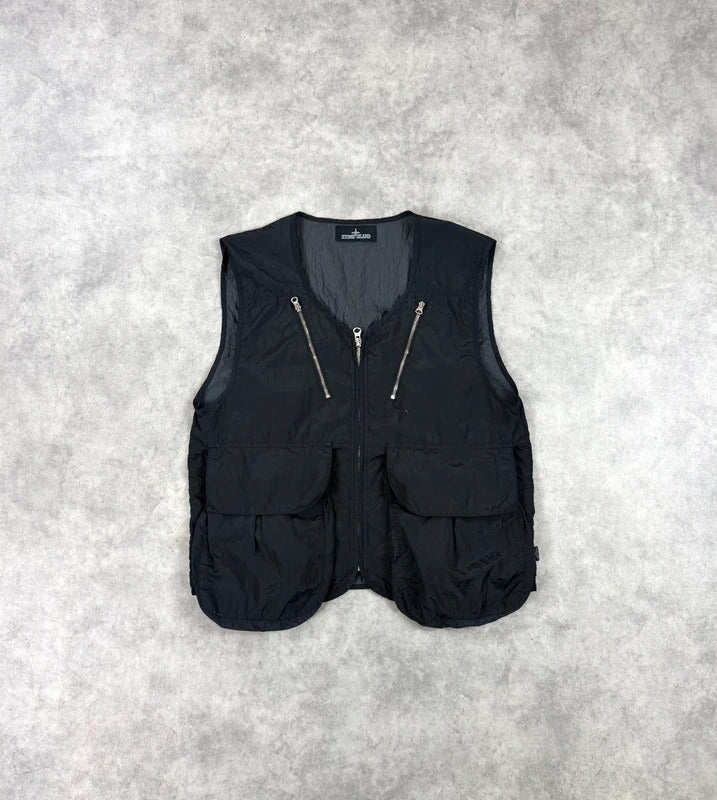 Stone Island Shadow Project layered hoodie