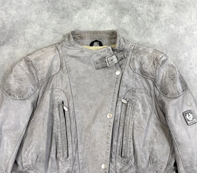 Belstaff leather biker jacket