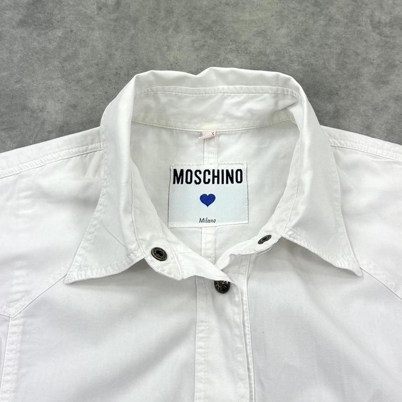 Vintage Moschino print shirt