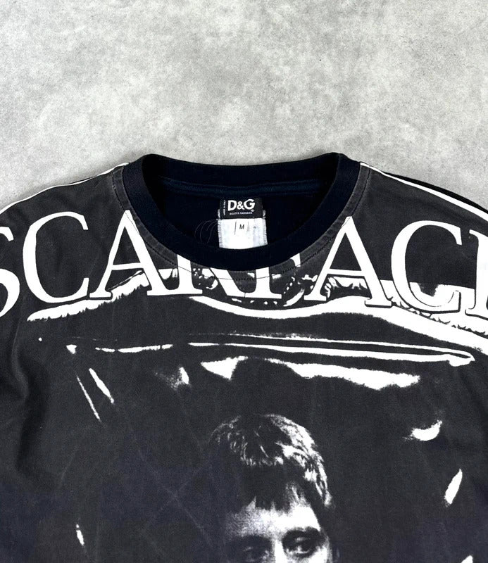 Vintage Dolce & Gabbana Scarface print top