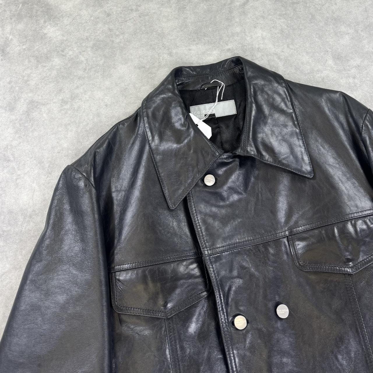Vintage Iceberg leather jacket