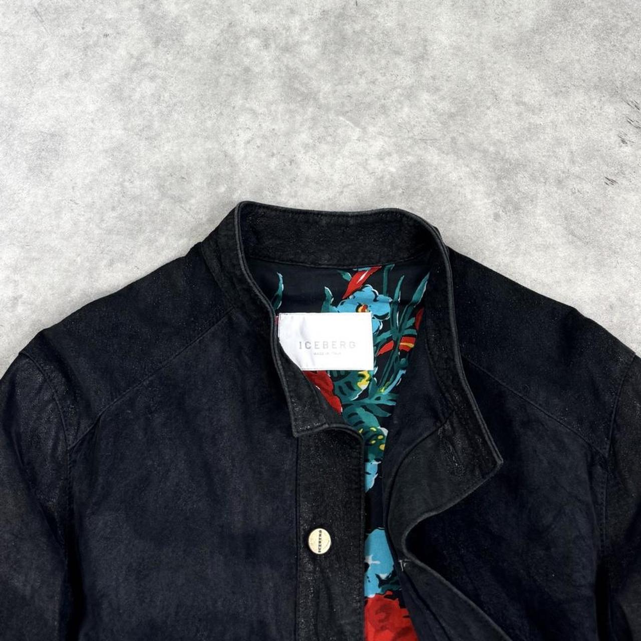 Iceberg leather jacket