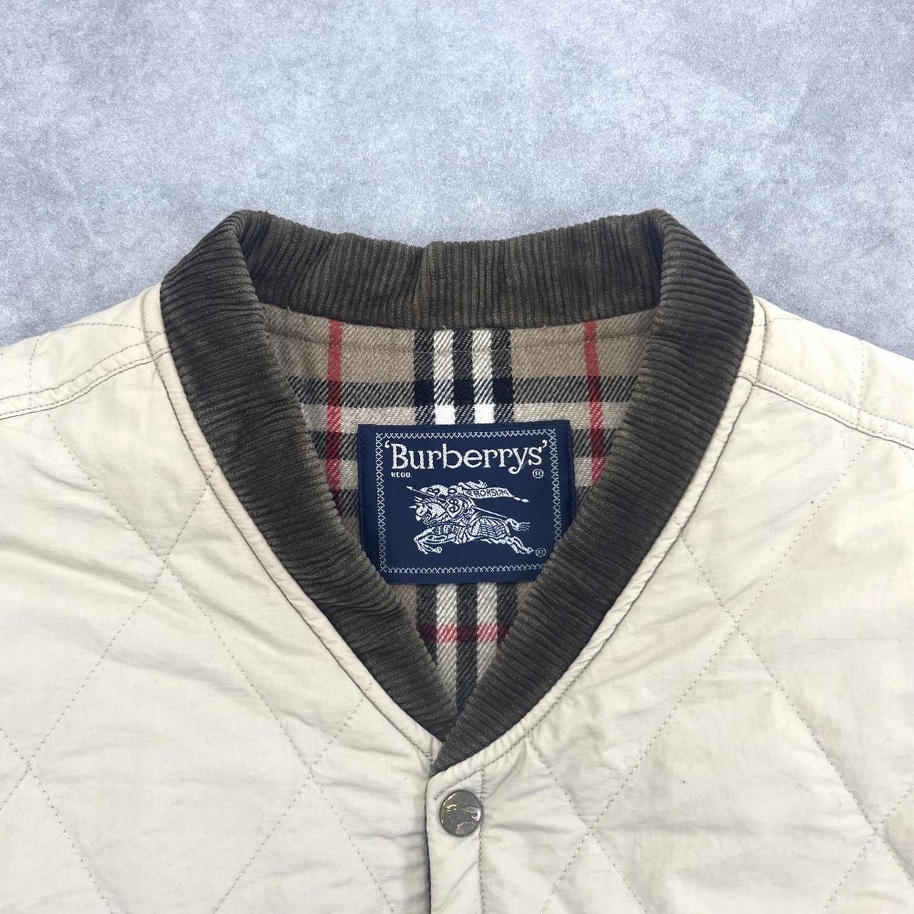 Vintage 90s Burberry quilted gilet