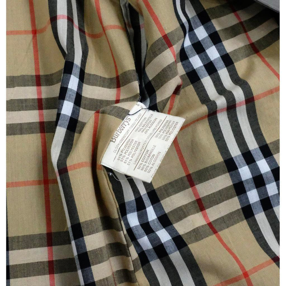 Burberry 90s Grey Trenchcoat