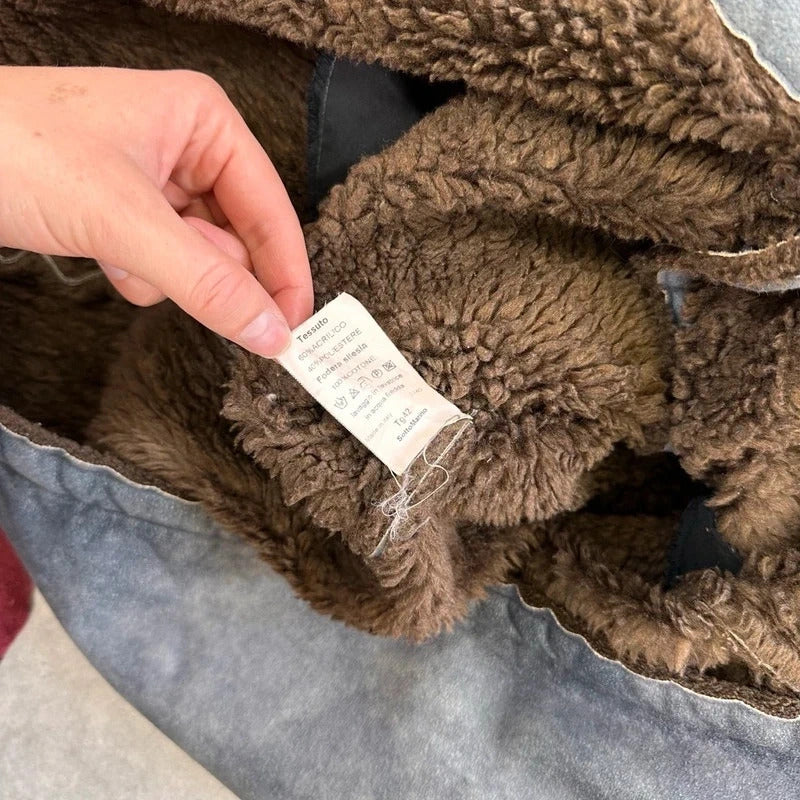 Vintage Faux sheepskin coat