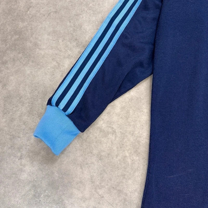 70s Adidas blue long sleeve