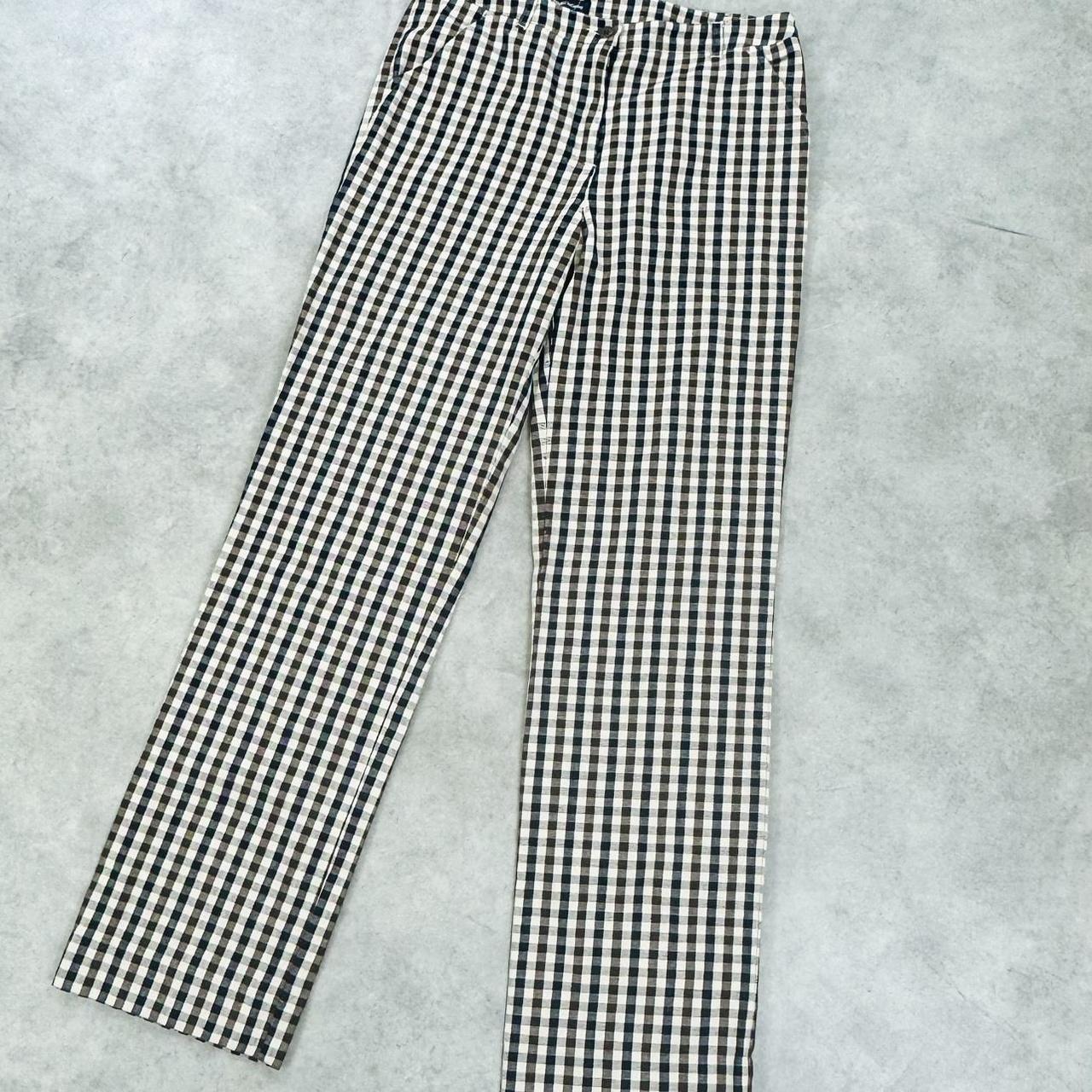 Vintage Aquascutum house check trousers