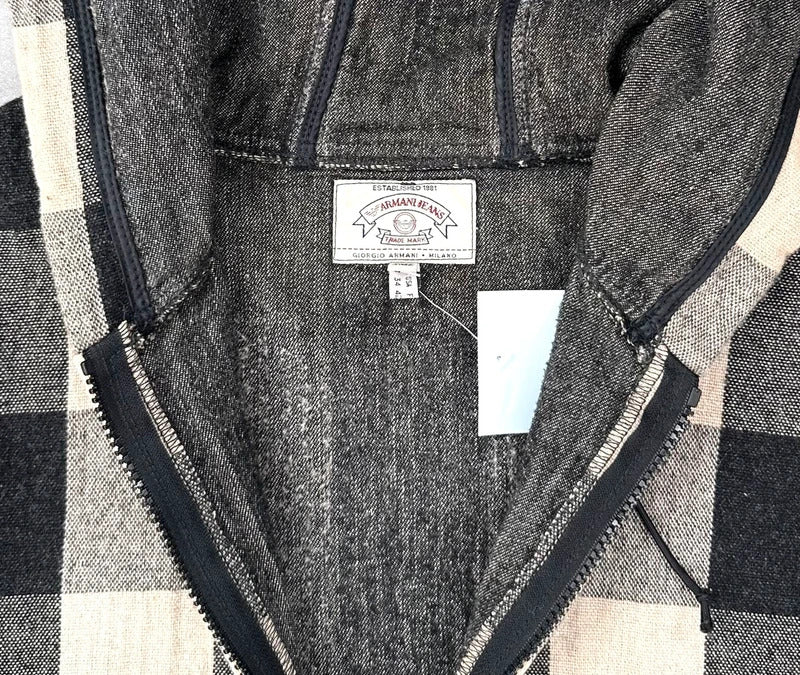 Vintage Armani plaid jacket
