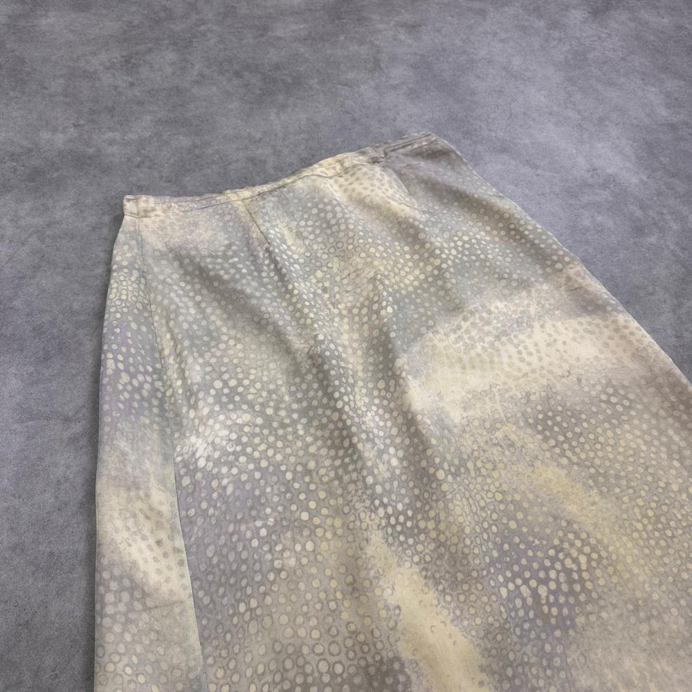 Les Copains tan silky skirt