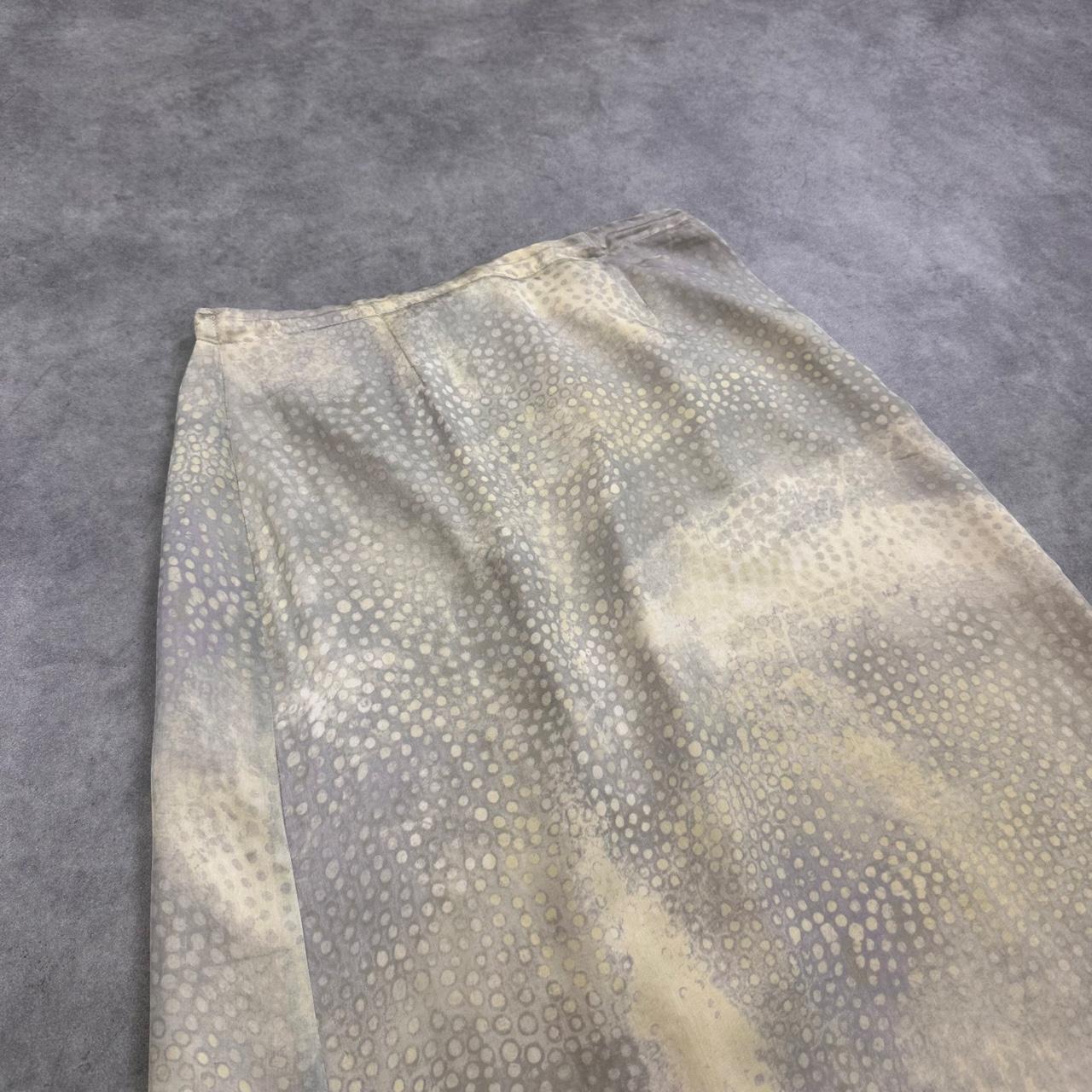 Les Copains tan silky skirt