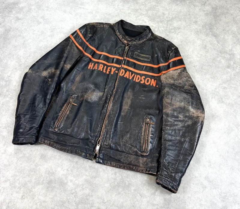 Vintage Harley Davison leather jacket