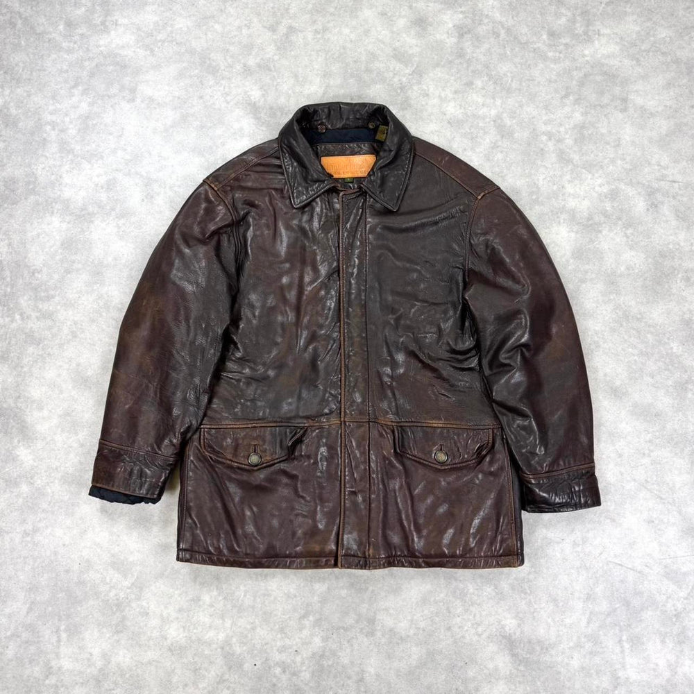 Timberland leather coat