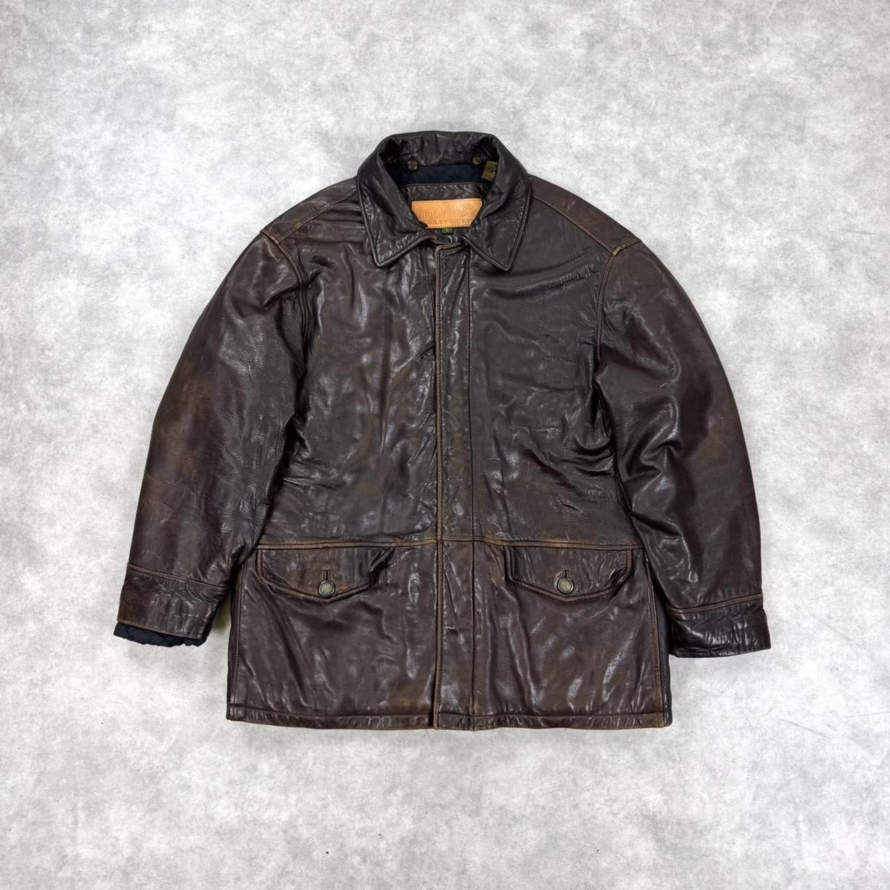 Timberland leather coat