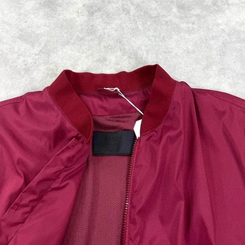 Vintage Prada nylon bomber jacket