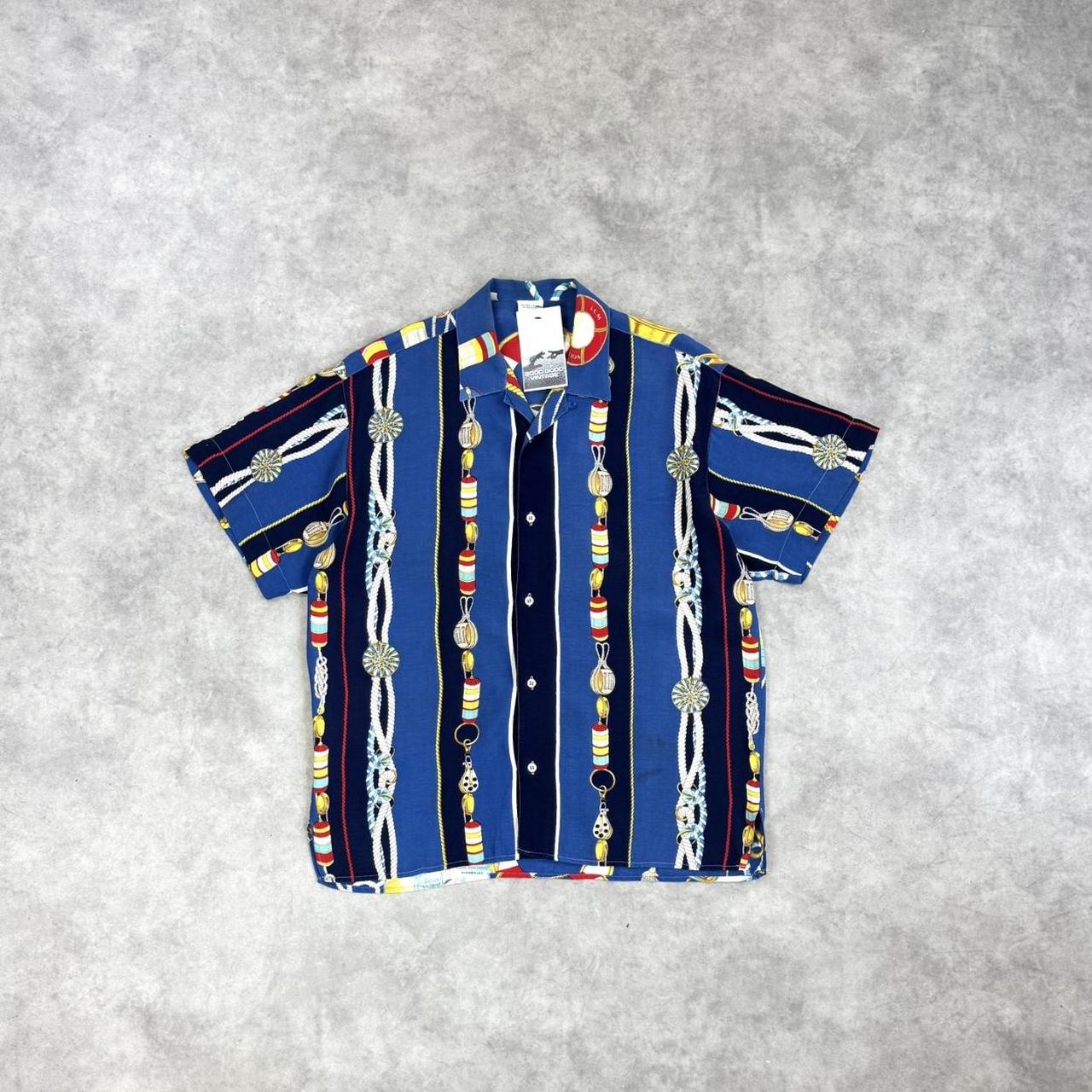 Vintage Benetton print shirt