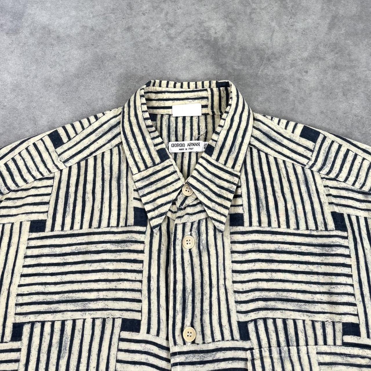 Vintage Armani print shirt