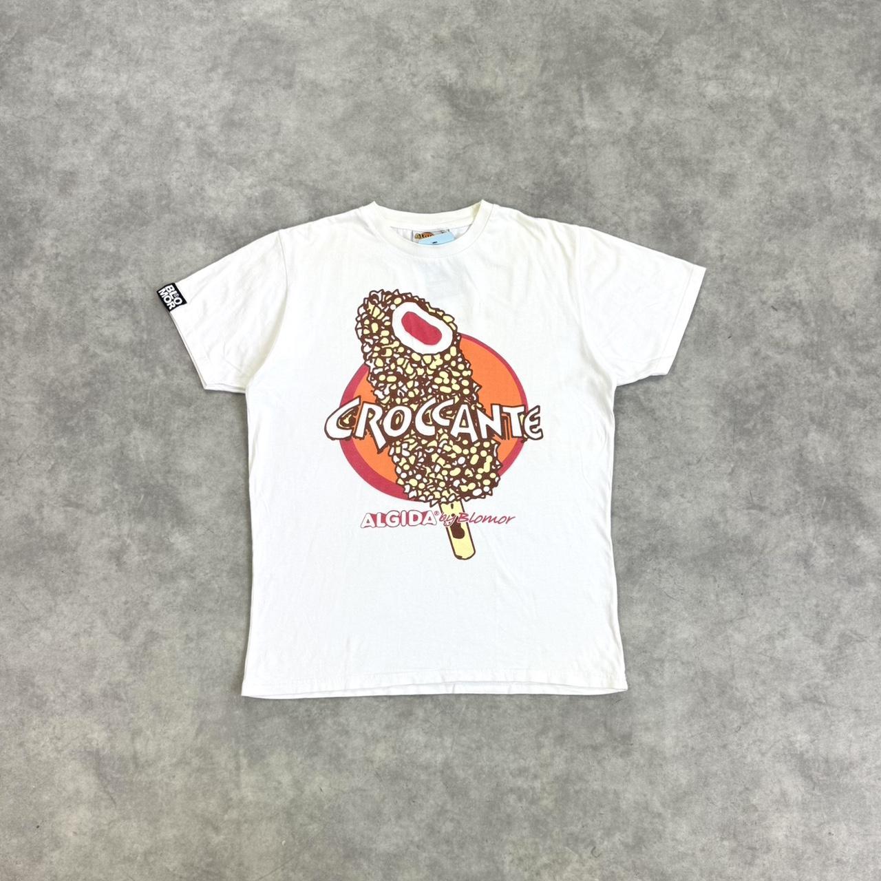Vintage Croccante ice cream print t-shirt